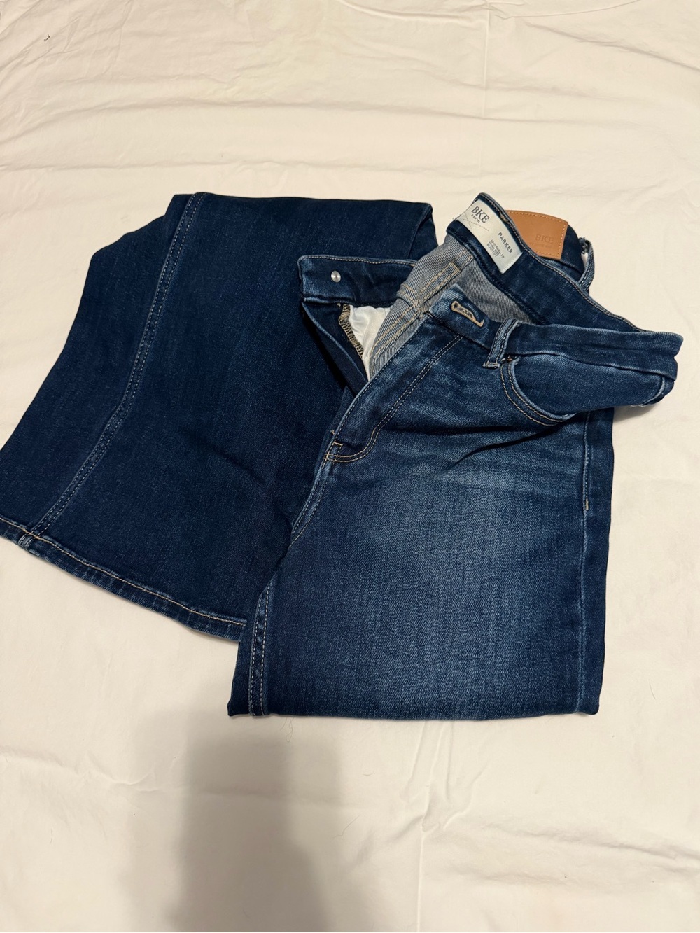 BKE Women’s High Rise Bootcut Jean